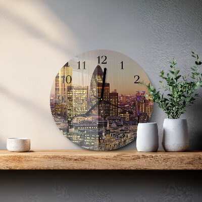Reloj de pared redondo Londres