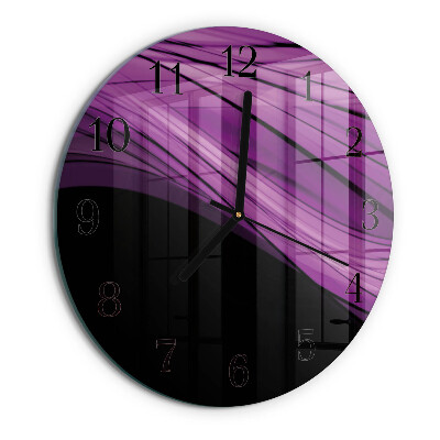 Reloj de pared redondo Abstracción