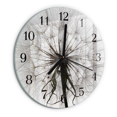 Reloj de pared redondo Diente de león