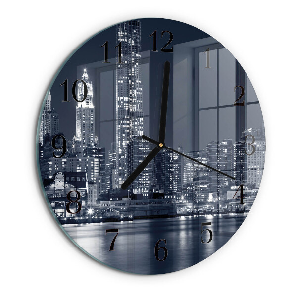 Reloj de pared redondo Horizonte