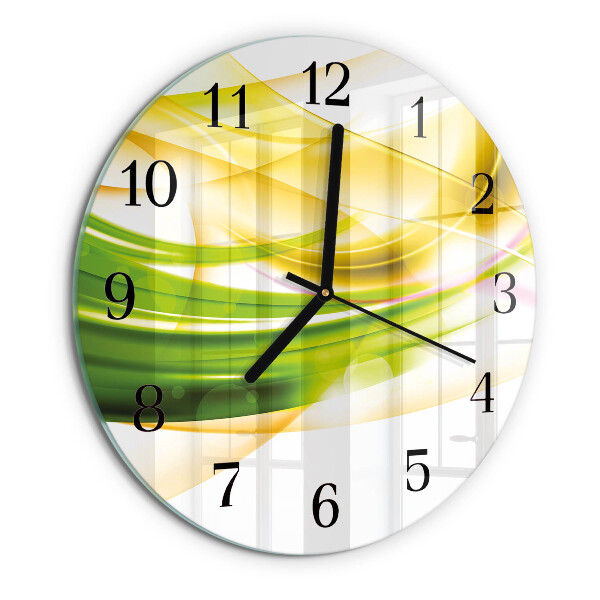Reloj de pared redondo Abstracción