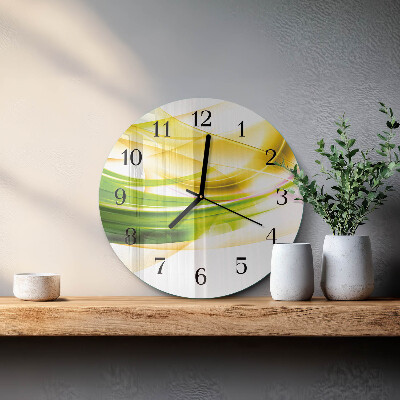 Reloj de pared redondo Abstracción
