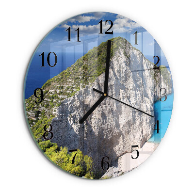 Reloj de pared redondo Acantilado