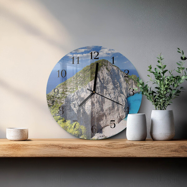 Reloj de pared redondo Acantilado