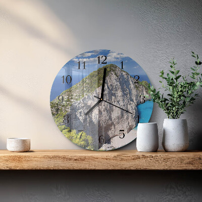 Reloj de pared redondo Acantilado
