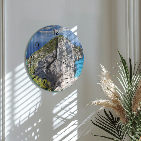 Reloj de pared redondo Acantilado
