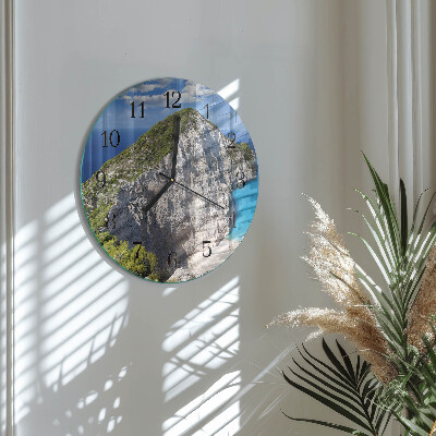Reloj de pared redondo Acantilado