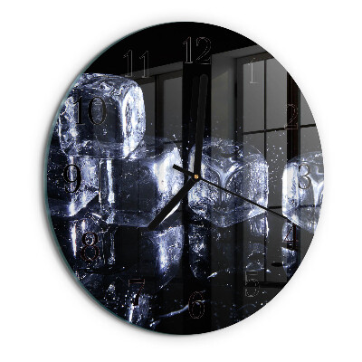 Reloj de pared redondo Cubitos de hielo
