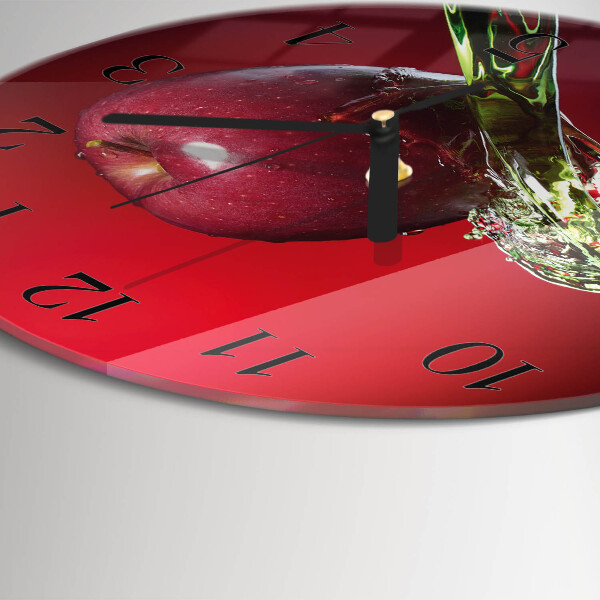 Reloj de pared redondo Manzana