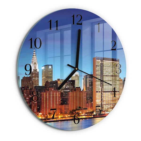 Reloj de pared redondo Horizonte