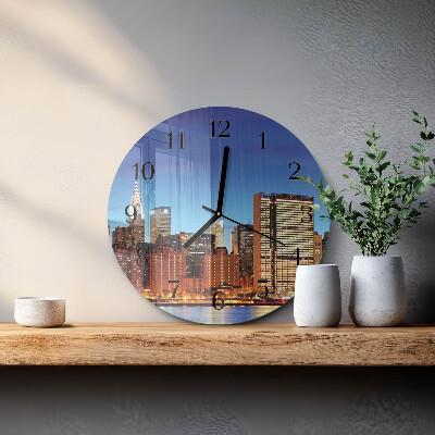 Reloj de pared redondo Horizonte