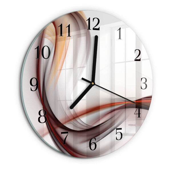 Reloj de pared redondo Abstracción