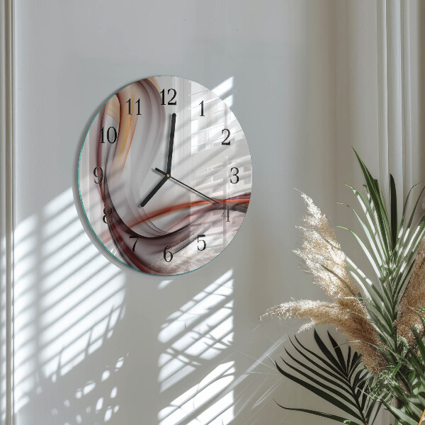 Reloj de pared redondo Abstracción