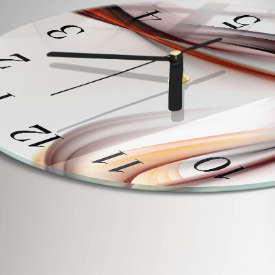 Reloj de pared redondo Abstracción