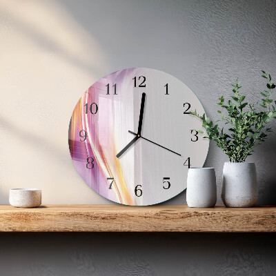 Reloj de pared redondo Abstracción