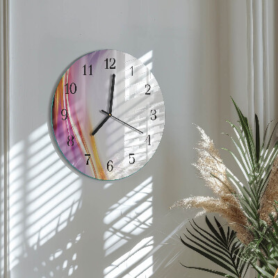 Reloj de pared redondo Abstracción