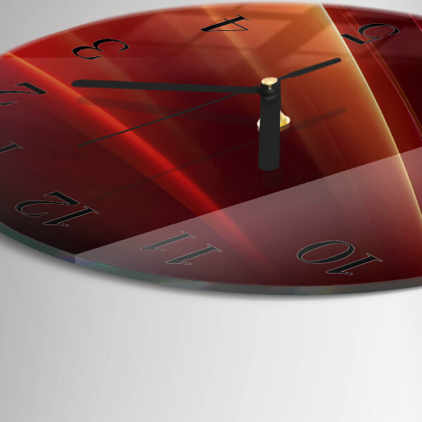 Reloj de pared redondo Abstracción