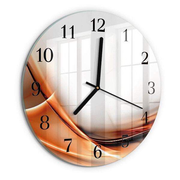 Reloj de pared redondo Abstracción