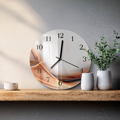 Reloj de pared redondo Abstracción