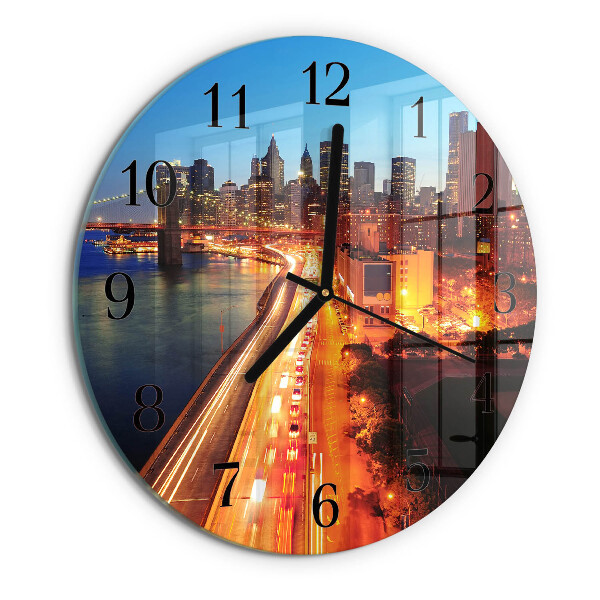 Reloj de pared redondo Horizonte