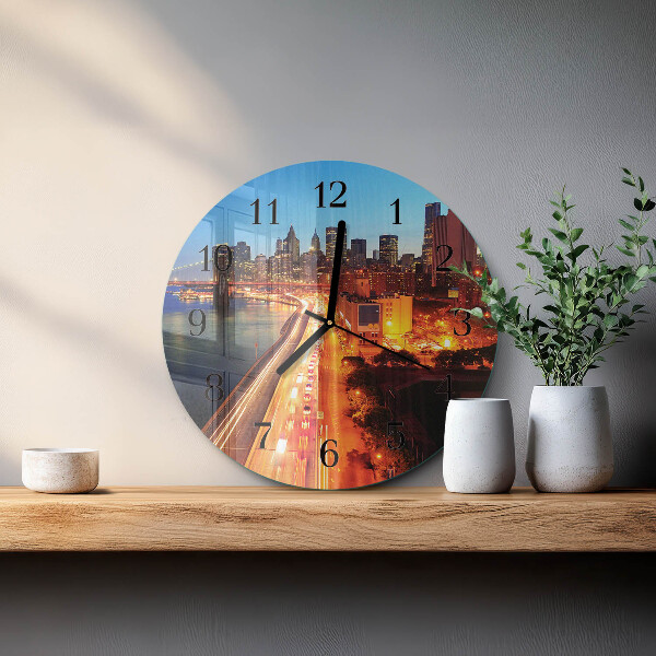 Reloj de pared redondo Horizonte