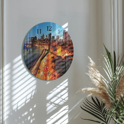 Reloj de pared redondo Horizonte
