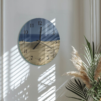 Reloj de pared redondo Dunas marinas