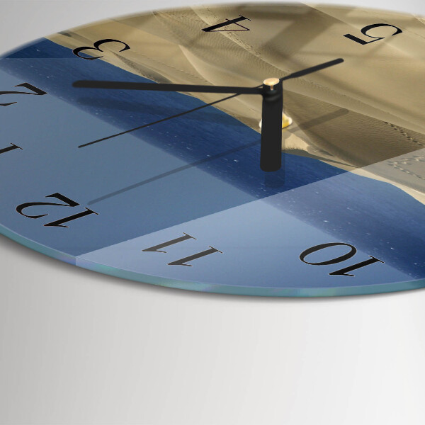 Reloj de pared redondo Dunas marinas