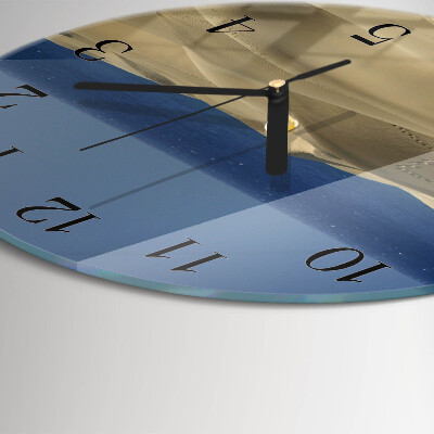 Reloj de pared redondo Dunas marinas