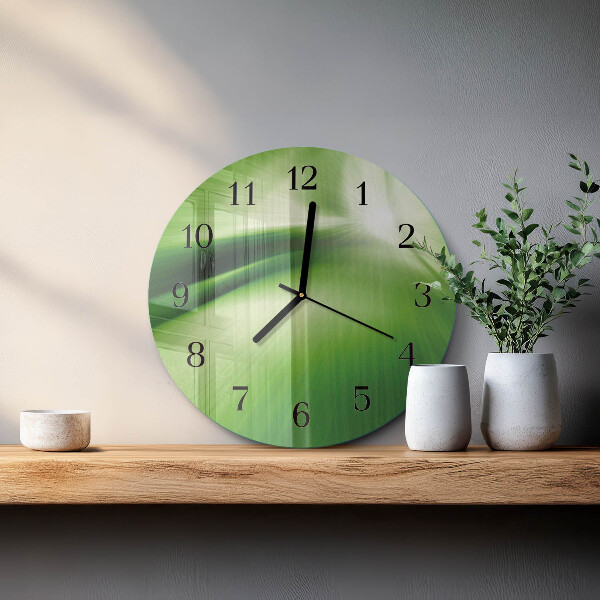 Reloj de pared redondo Abstracción