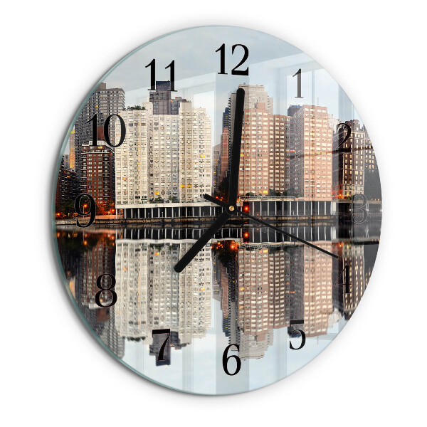 Reloj de pared redondo Horizonte