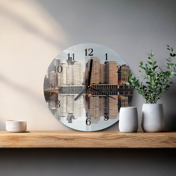 Reloj de pared redondo Horizonte