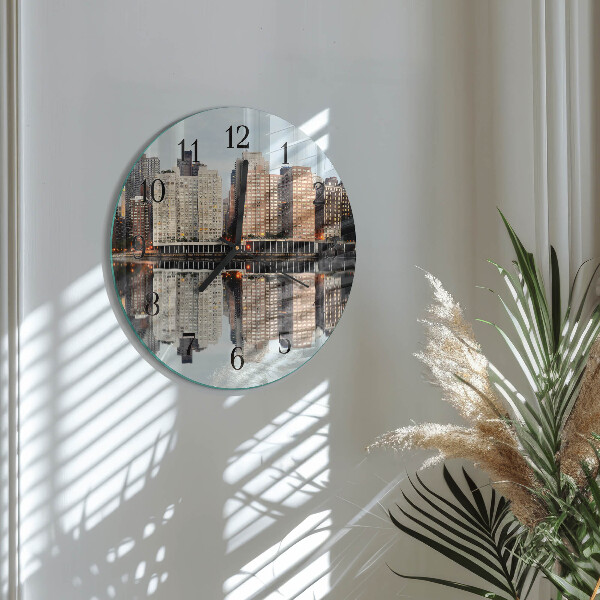Reloj de pared redondo Horizonte