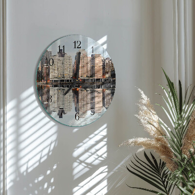 Reloj de pared redondo Horizonte