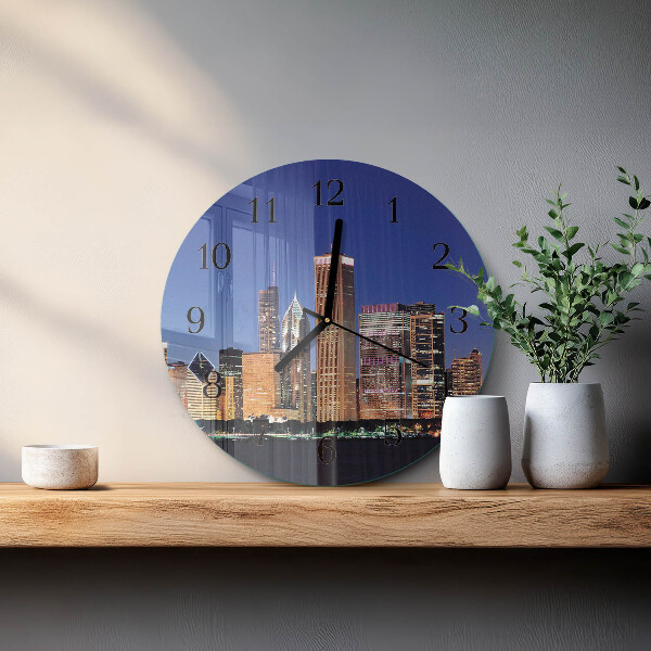 Reloj de pared redondo Horizonte