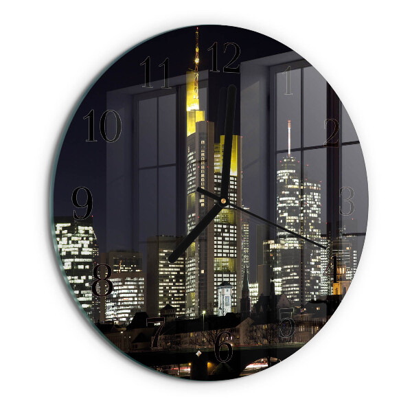 Reloj de pared redondo Horizonte