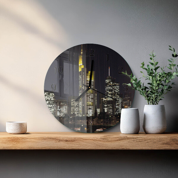 Reloj de pared redondo Horizonte