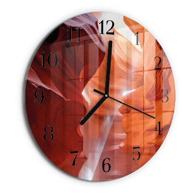 Reloj de pared redondo Cueva