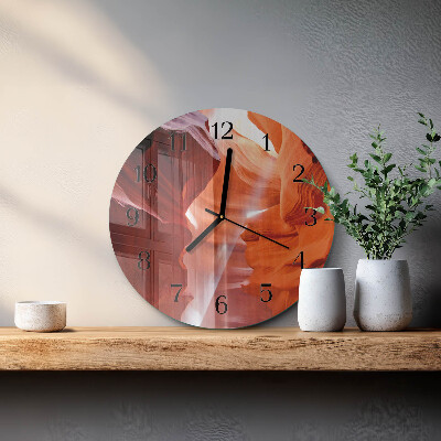 Reloj de pared redondo Cueva