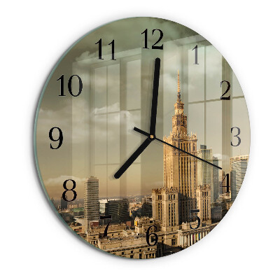 Reloj de pared redondo Varsovia