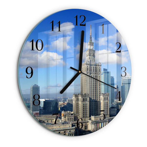 Reloj de pared redondo Varsovia