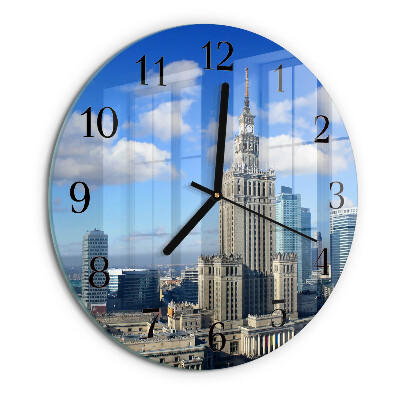 Reloj de pared redondo Varsovia