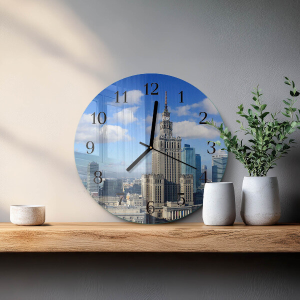 Reloj de pared redondo Varsovia
