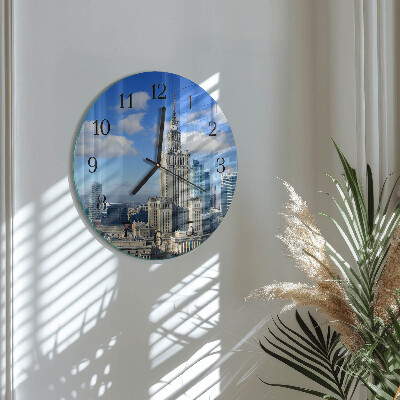 Reloj de pared redondo Varsovia
