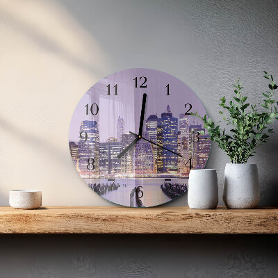Reloj de pared redondo Horizonte