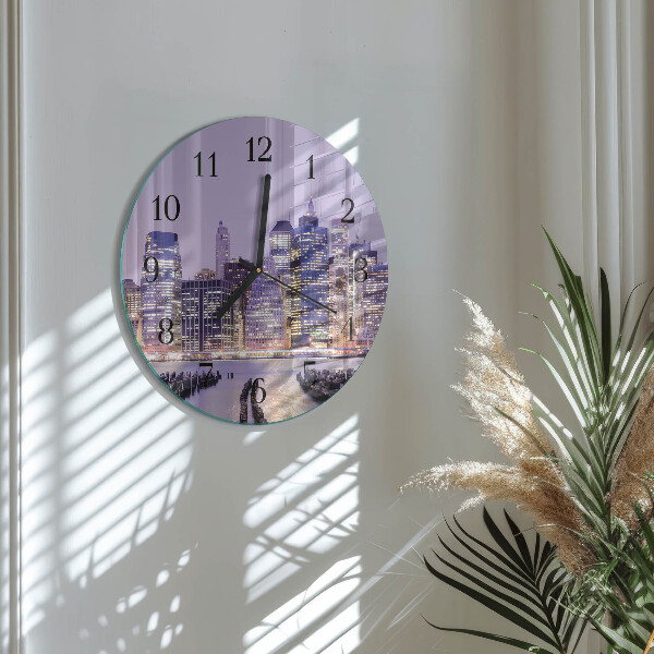 Reloj de pared redondo Horizonte