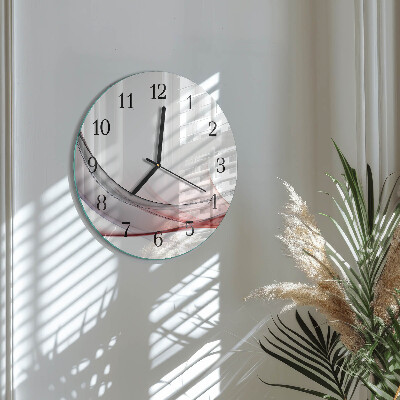 Reloj de pared redondo Abstracción