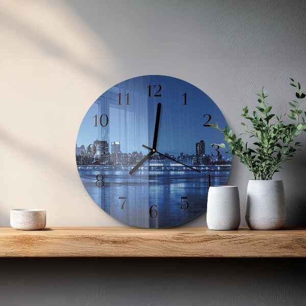 Reloj de pared redondo Horizonte