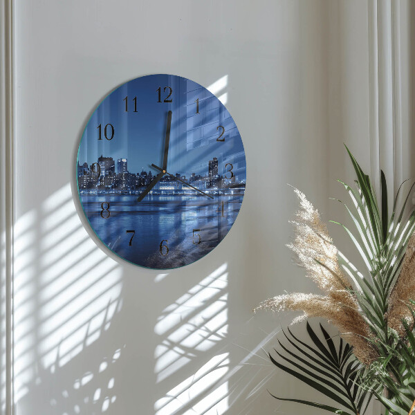 Reloj de pared redondo Horizonte
