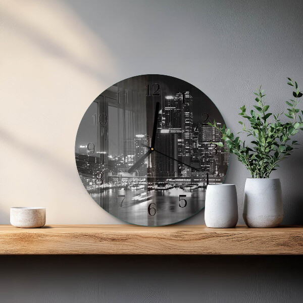 Reloj de pared redondo Horizonte